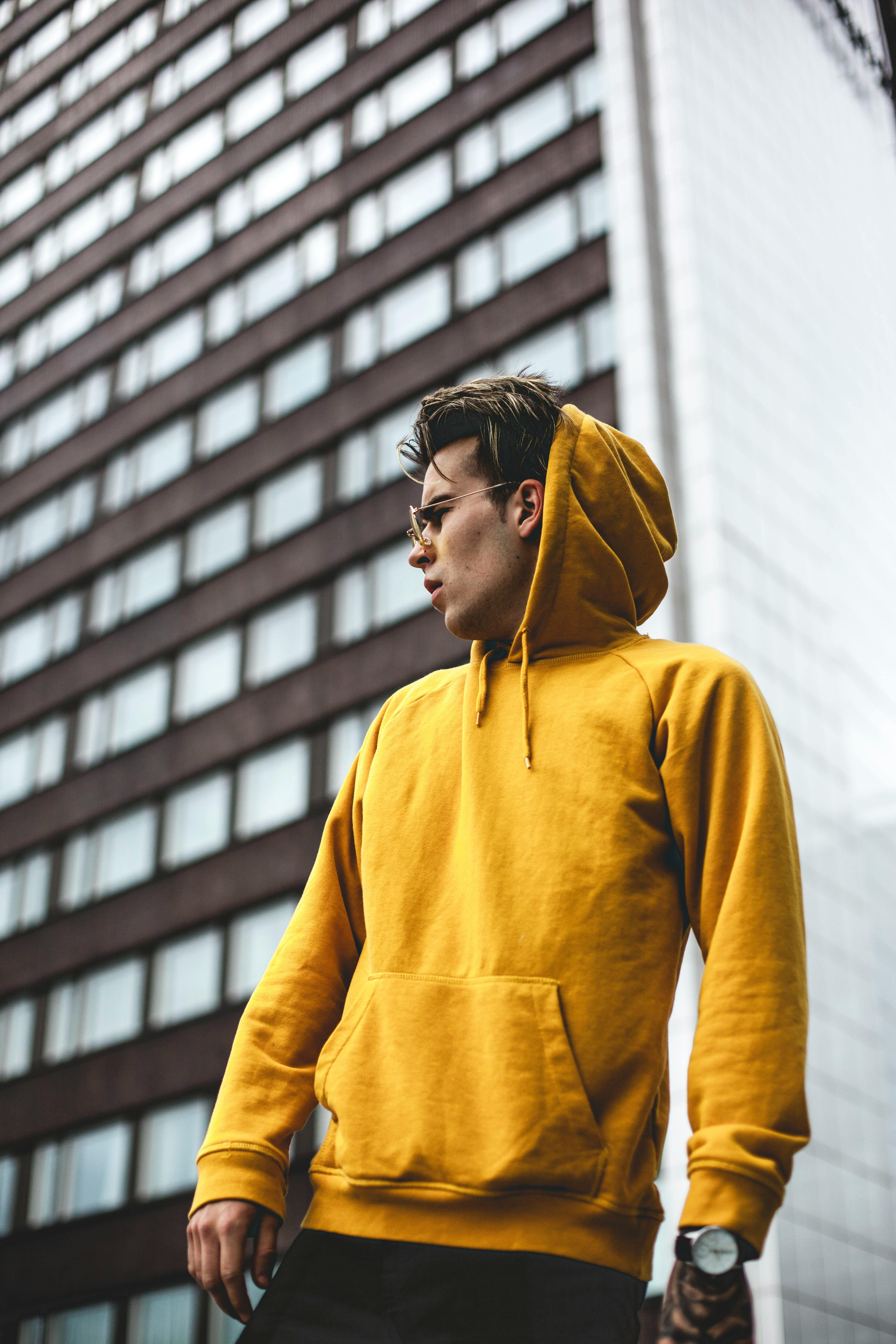 Men'S Fashion Hooded Sweater
